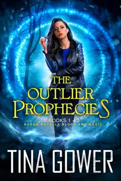 the outlier prophecies boxed set, plus novella blood and magic book cover image