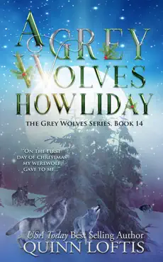 a grey wolves howliday book cover image