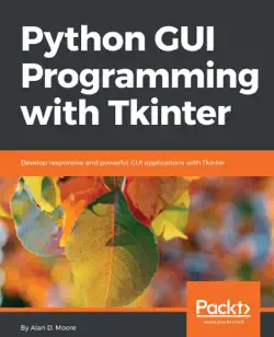 python gui programming with tkinter book cover image