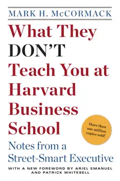 what they don't teach you at harvard business school book cover image