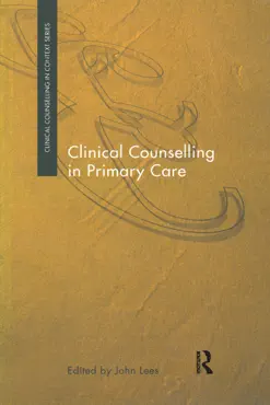 clinical counselling in primary care book cover image