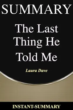 the last thing he told me summary book cover image