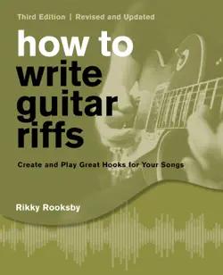how to write guitar riffs book cover image