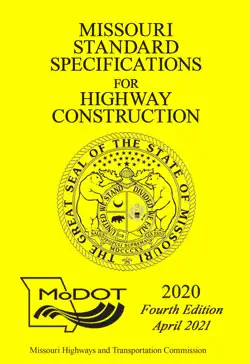 2020 missouri standard specifications for highway construction book cover image