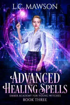 advanced healing spells book cover image