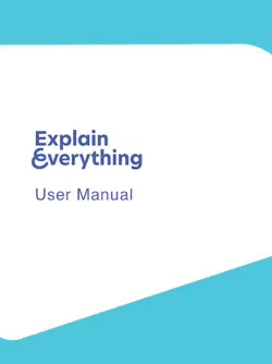 explain everything user manual book cover image
