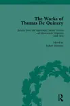 The Works of Thomas De Quincey, Part I Vol 7 synopsis, comments