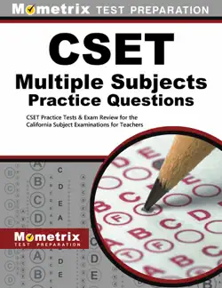 cset multiple subjects practice questions book cover image