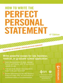 how to write the perfect personal statement book cover image