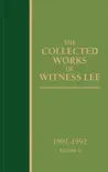 The Collected Works of Witness Lee, 1991-1992, volume 2 synopsis, comments