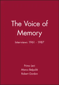 the voice of memory book cover image