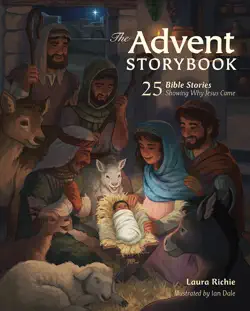 the advent storybook book cover image