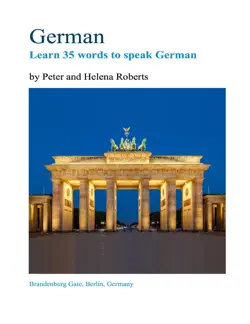 german - learn 35 words to speak german book cover image