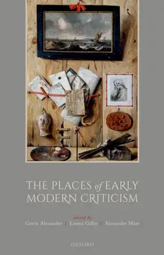 the places of early modern criticism book cover image