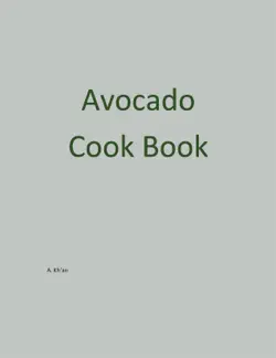 avocado cook book book cover image