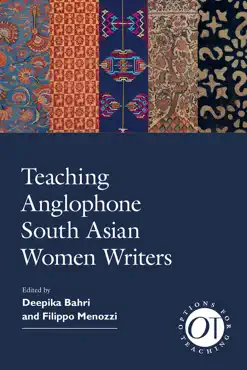 teaching anglophone south asian women writers book cover image
