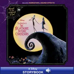 tim burton's the nightmare before christmas storybook book cover image