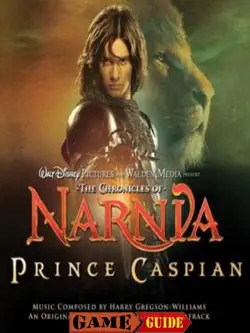 the chronicles of narnia prince caspian guide book cover image