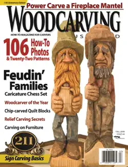 woodcarving illustrated issue 44 fall 2008 book cover image