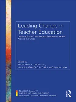 leading change in teacher education book cover image