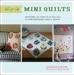 whip up mini quilts book cover image