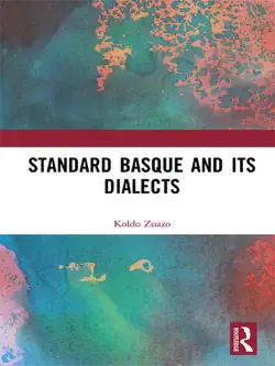 standard basque and its dialects book cover image