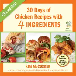 30 days of chicken recipes with 4 ingredients book cover image