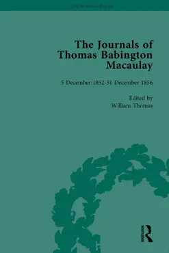 the journals of thomas babington macaulay vol 4 book cover image
