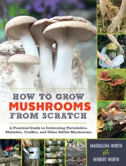 how to grow mushrooms from scratch book cover image