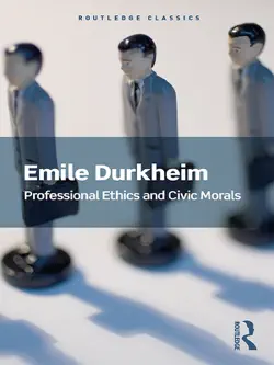 professional ethics and civic morals imagen de la portada del libro