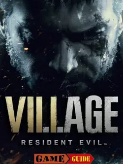 resident evil village guide imagen de la portada del libro