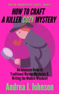 how to craft a killer cozy mystery book cover image
