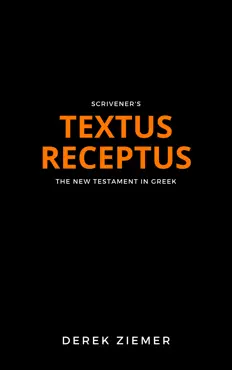 textus receptus book cover image
