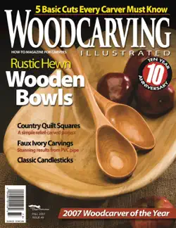woodcarving illustrated issue 40 fall 2007 book cover image