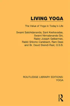 living yoga book cover image