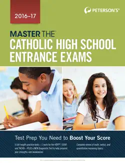 master the catholic high school entrance exams 2016-2017 book cover image