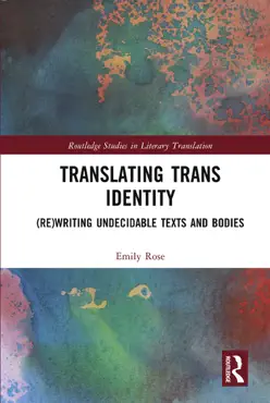 translating trans identity book cover image
