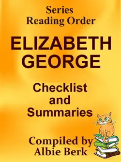 elizabeth george: series reading order - with summaries & checklist book cover image