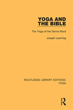 yoga and the bible book cover image
