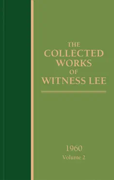 the collected works of witness lee, 1960, volume 2 book cover image