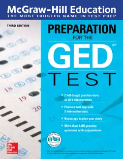 mcgraw-hill education preparation for the ged test, third edition book cover image