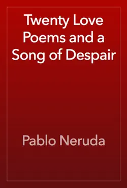 twenty love poems and a song of despair book cover image
