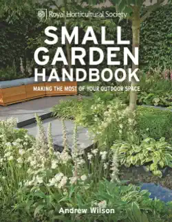 rhs small garden handbook book cover image