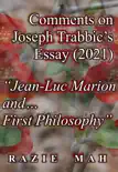 Comments on Joseph Trabbic’s Essay (2021) "Jean-Luc Marion and ... First Philosophy" sinopsis y comentarios