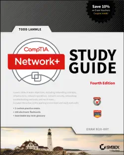 comptia network+ study guide book cover image