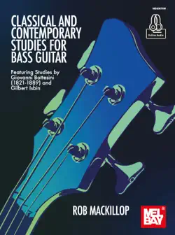 classical and contemporary studies for bass guitar book cover image