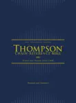 NIV, Thompson Chain-Reference Bible synopsis, comments