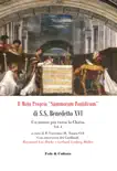 Il Motu proprio Summorum Pontificum di SS Benedetto XVI 4 synopsis, comments