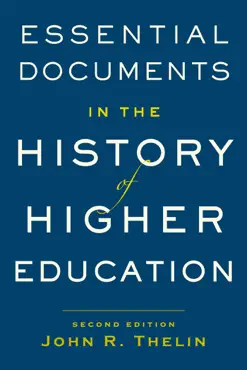 essential documents in the history of american higher education book cover image