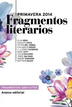 fragmentos literarios primavera 2014 (avance editorial) imagen de la portada del libro